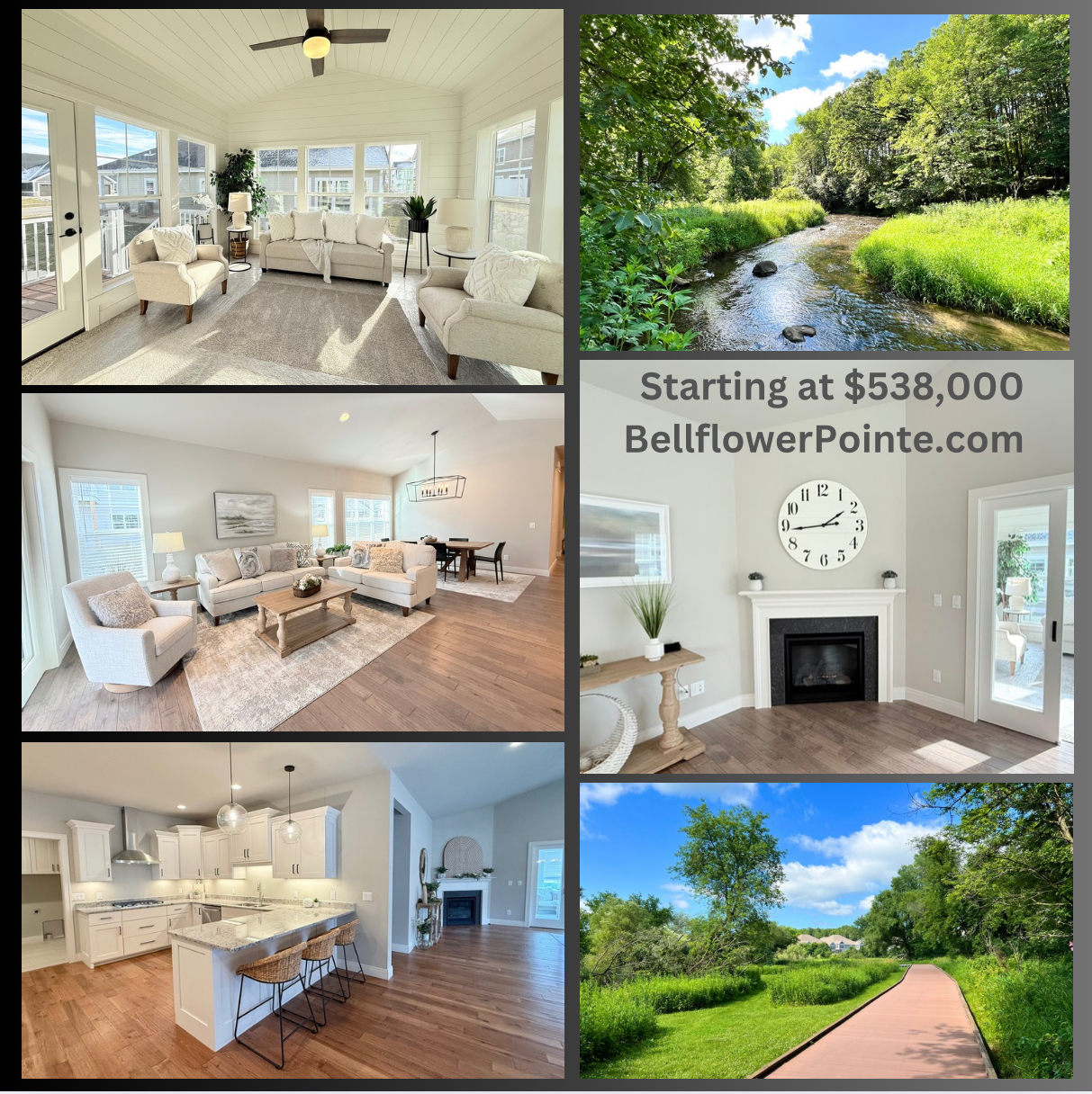 Bellflower Pointe Open Sun June 8 or By Appointment