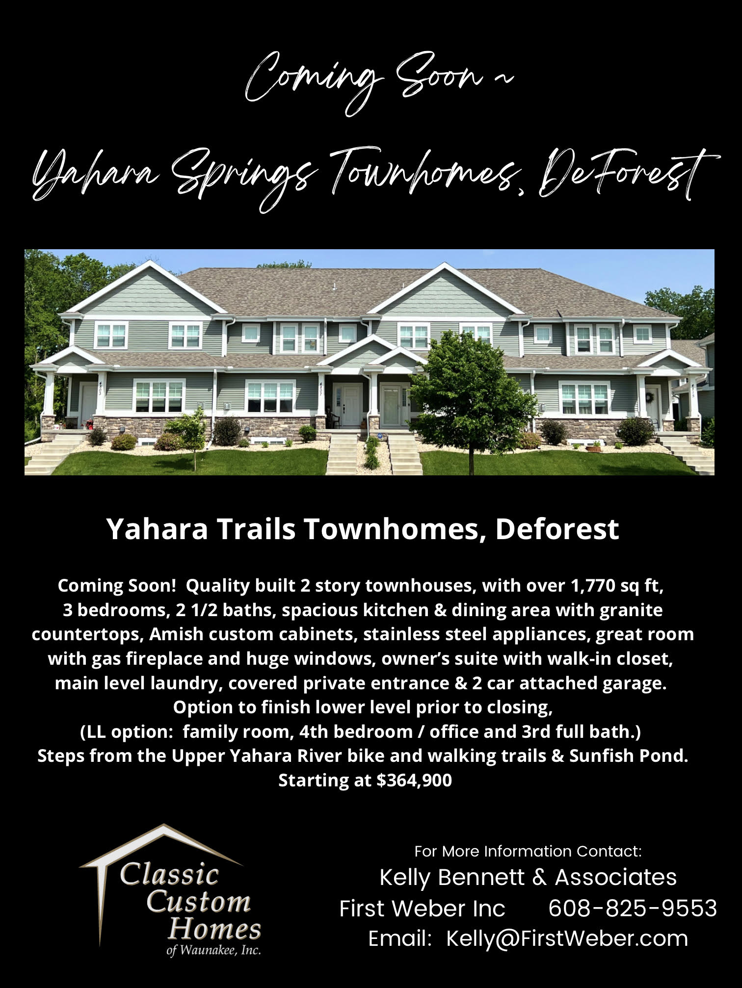 Coming soon: Yahara Springs Townhomes, DeForest